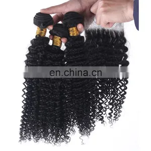 Curly Hair Peruvian Hair Bundles thumbnail-1