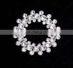 Fashion Shiny Rhinestone Round Buckle thumbnail-1
