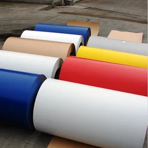 PE/PVDF Painted Aluminium White Color Coated Aluminum Coil for Rain Gutter thumbnail-4