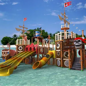 Fiberglass Pirate Ship for Water Park thumbnail-4