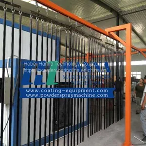 Top Sale Wrought Iron Spraying Equipment Powder Coating Line thumbnail-1