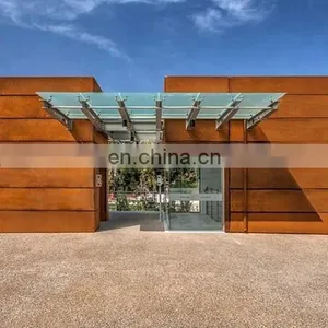 Corten Steel Sculpture Decoration for Library thumbnail-4