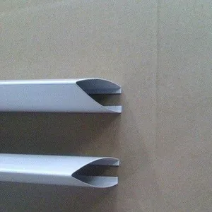 Art Gallery Curtain Wall Aluminum Square Pass Silver Grey Supply thumbnail-2