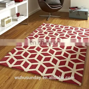 Chinese Polyester Hand Tufted Carpet Rugs Handmade Polyester Carpet thumbnail-3