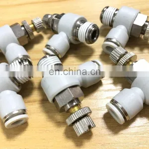 Japan CKD Pneumatic Throttle Valve Connector SC3W-8-6/K thumbnail-2