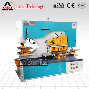 JSL JINSANLI Hydraulic Ironworker Hydraulic Punch and Shear Machine thumbnail-3