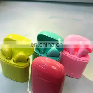 Top Products Amazon I7s Macaroon in Ear Portable Type-c New Design Wireless IPX4 Auriculares Bluetooth Earphone thumbnail-7