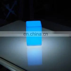 PE Remote Control Colorful Home Decoration Bar Club Used Led Cordless Table Lamp thumbnail-5