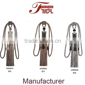 JCB202A and JCD204A Curtain Hook Blind Tassel Curtain Tieback Rope thumbnail-5