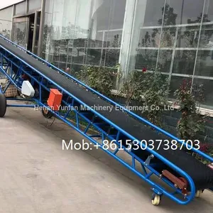 Cement Coal Bags Movable Belt Conveyor for Truck Loading thumbnail-1