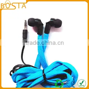 In-ear Stylish Fashion Coolest Best Selling Deep Bass Music Shoestring Lanyard Eaprhones thumbnail-4