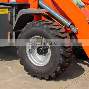 High Quality Front Loader 1.2ton ZL12 Gear Box Wheel Loader 4WD Mini Loader Telescopic for Sale thumbnail-5