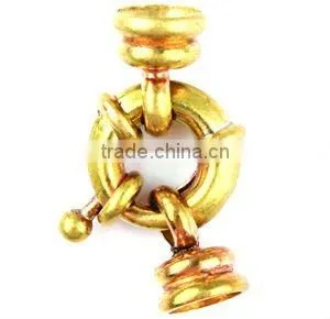 Metal Buckle Necklace Clasp Spring Ring thumbnail-1