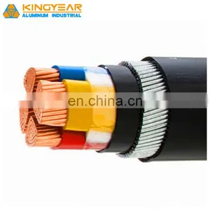 0.6/1kV Copper Conductor XLPE Insulated PVC Sheathed Low Voltage Underground Cable 4x10 thumbnail-2