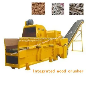 Large Wood Crushing Equipment, Wood Crusher, Wood Integrated Crusher, Wood Building Template Crusher thumbnail-1