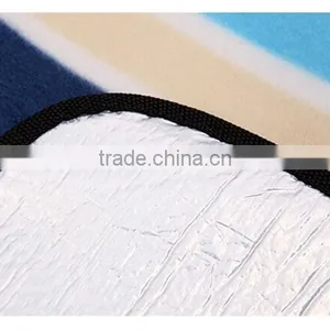 Foldable Polyester Fleece Aluminum Film Back Waterproof Outdoor Mattress 2mx2m thumbnail-4