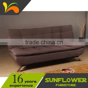 Hot Selling Double Cushions Fabric Relax Folding Chair Sofa Bed Home Furniture From China thumbnail-5