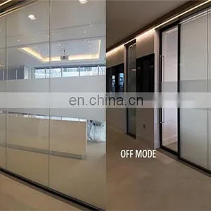 Green Grey Magic Office Living Room Switchable Privacy Safety 5+5mm LCD Film Smart Glass thumbnail-5