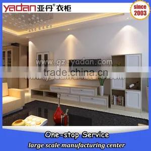 Latest Modern tv Cabinet, tv Console Wall Mount Cabinet Hotel Furniture thumbnail-1