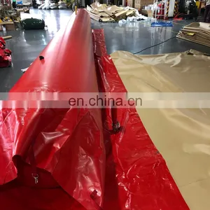 Zhejiang Factory OEM Size 5m Reusable Water-Filled Defence Inflatable Flood Barrier thumbnail-4