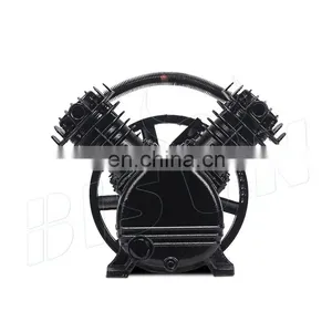 Bison China Company Wholesaler 3Hp 2.2Kw Double Piston 2 Stage Twin Pump Air Compressor Head thumbnail-1