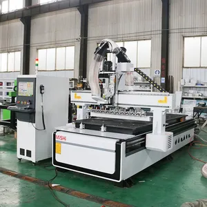MISHI 1325 Atc Cnc Router With Horizontal Spindle 9kw Atc Spindle Kit Atc Wood Cnc Router With Dust Collector thumbnail-3