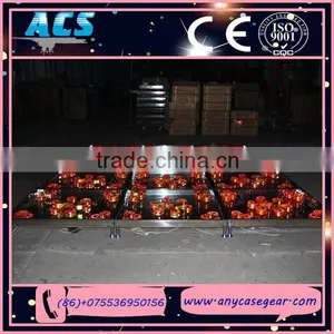 China Pool Swiming Stage/ Glass Rgb Light Stage/ Different Led Light Design Stage Promotion Price thumbnail-5