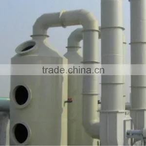 High Exhaust Gas Absorption System Was Exhaust Gas Absorption System Waste Gas Fume Scrubber Ammonia Acid&Alkal Scrubbing Tower thumbnail-5
