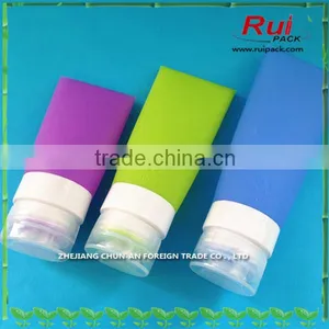 Leak-Proof Silicone Liquids Toiletries Tubes Hands-free Squeezable Bottle thumbnail-2