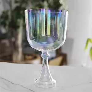 Cosmic Light Quartz Crystal Singing Holy Grail Bowl Meditation Sound Healing Crystal Singing Chalice thumbnail-4