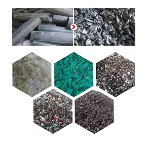 Waste Plastic Paper Cardboard Double Shaft Shredder Machine Dual Axis Shredder for Metal Shell Paper Roller thumbnail-3