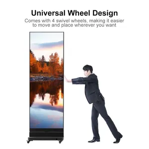 Likang Full Color LED Double-sided Poster Screen Mirror Display Screen Indoor and Outdoor High Definition Seamless Shopping Mall Shop thumbnail-4