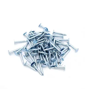 Flat Head Roofing Nails 1kg Box Galvanized Steel for Building Materials Wholesale thumbnail-3