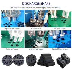 Charcoal Briquette Production Line Coal Compress Briquette Machine EPC thumbnail-3