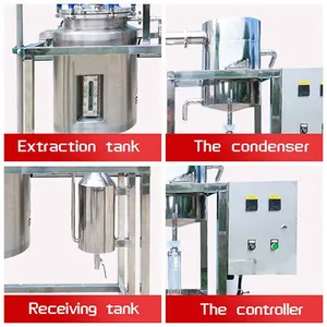 Lemongrass Essential Oil Extracting Equipment Extractor Machine Distillation Machine Plant Essence Distiller thumbnail-3