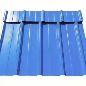 Baosteel Type 760/780/820/900 Color Steel Tiles - Thickened, Soundproof, Heat-insulating and Rust-resistant Aluminum Magnesium Manganese Roof Tiles thumbnail-3