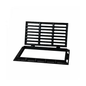 High Quality En124 Hatch Cast-Iron Heavy Type D400 With Locking System Ductile Iron Manhole Cover thumbnail-3