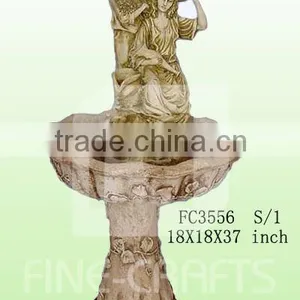 Garden Fountain With Lady and Gentleman thumbnail-1