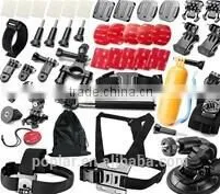 PK35 42-in-1 GoPros Accessory Kit for Gopros Heros 2/3/3+/4/4 Session With L Size Carring Case (33.5*22.6*6.0cm) thumbnail-1