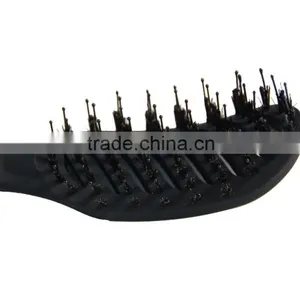 Natural Boar Bristle Hair Brush thumbnail-3