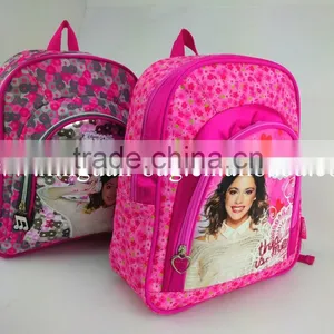 Printed Polyester Girl Mini Backpack thumbnail-6