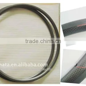 22mm Carbon Clincher Rim,carbon Bicycle Rims With 3k UD Matte Finish 650c thumbnail-1