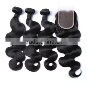Unprocessed Virgin Hair no Tangle no Shedding 5A 6A 7A 8A Brazilian Hair Body Wave Hair Supplier's Choice thumbnail-1