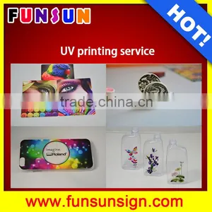 Acrylic, PVC,glass, Leather, Marble,metal, Wood, Bottle Printing Services by A3 UV Flatbed Printer 1440dpi thumbnail-1