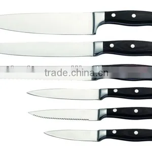 ABS+430 S/S HANDLE 14PCS KITCHEN KNIFE SET thumbnail-2