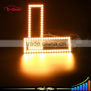 B-deals Supply OEM Service Square Shape Led Rgb Angel Eye Halo Lights thumbnail-2