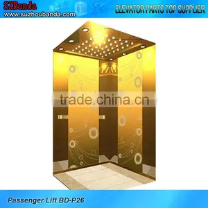 Passenger Elevator 2.5m/s 1350kg / Elevator Parts / Lift Cabin thumbnail-1