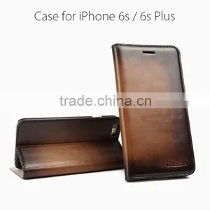Genuine Leather Phone Case for Iphone 6/ 6 Plus thumbnail-1
