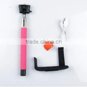 Mobile Phone Selfie Stick Monopod Handheld Monopod Mini Portable Bluetooth Selfie Stick thumbnail-5