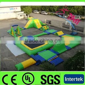 2014 HOT Adult Floating Giant Inflatable Water Park for Sale thumbnail-3